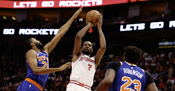 趣体育APP-杜兰特：一旦我拿到球 对手就任我宰割了|凯文·杜兰特|凯文-杜兰特|休斯敦火箭队|NBA常规赛|纽约尼克斯队_新浪体育_新浪新闻